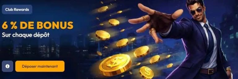 Spinhub Casino bonus dépôt