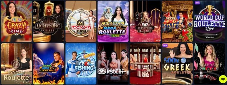 Spinhub Casino jeux live